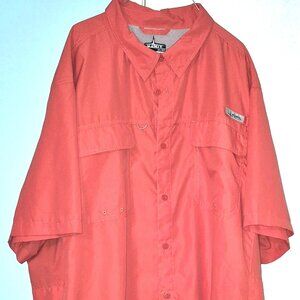 Habit Fishing Casual SS Button-Down Shirt Men's Size 3XL BRAND NEW without TAGS